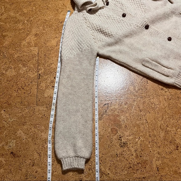 Peter’s General Stores Vintage Wool Button Down Sweater Cardigan Sz L - Picture 10 of 13